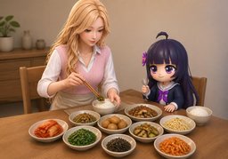 반찬のイラスト
