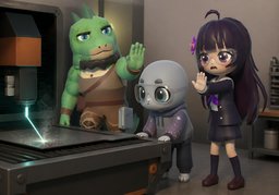 láserのイラスト