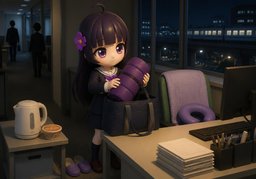 야근のイラスト