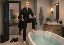 bañeraのイラスト