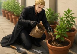 fertilizarのイラスト