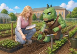 agronomíaのイラスト