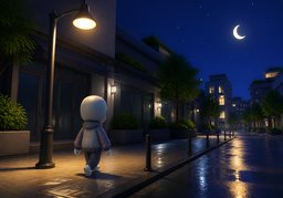 Illustration for nuit (night)