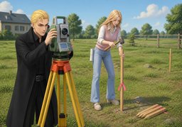 géomètreのイラスト