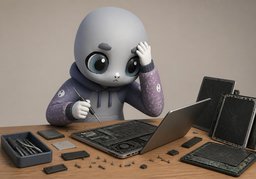折腾のイラスト