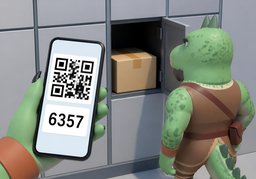 取货码のイラスト
