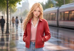 blousonのイラスト