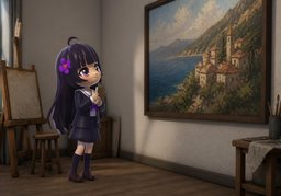 憧憬のイラスト