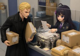 통관のイラスト