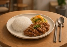 Illustration for 1인분 (one serving)