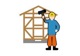 修建のイラスト