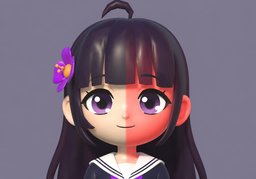 面红耳赤のイラスト