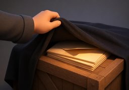 揭のイラスト