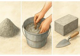 시멘트のイラスト