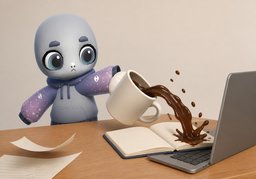 不慎のイラスト