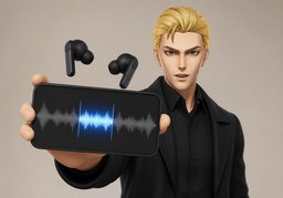 试听のイラスト