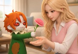 송이のイラスト