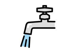 漏水のイラスト