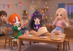 난리のイラスト