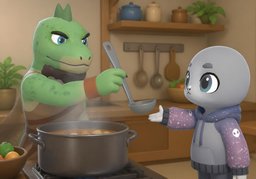 cucharónのイラスト
