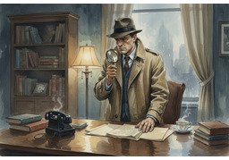 detectiveのイラスト