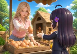 huevoのイラスト