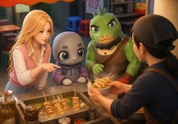 포장마차のイラスト