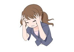 苦难のイラスト