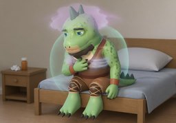 后遗症のイラスト