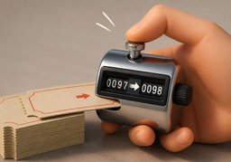 Illustration for comptage (counting)