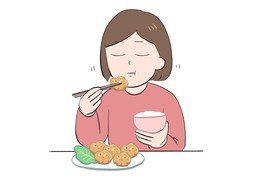 品尝のイラスト