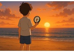 西边のイラスト