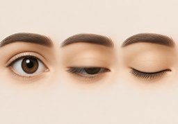 转眼のイラスト