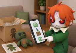 전액환불のイラスト
