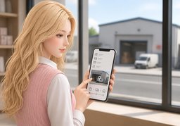 발송처のイラスト