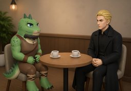 만남のイラスト
