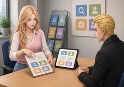 Illustration for Arbeitsagentur (employment agency)