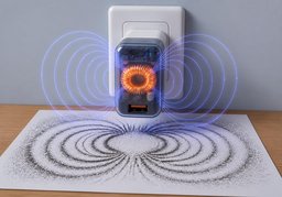 electromagnéticoのイラスト