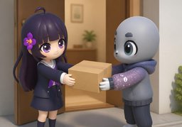 送到のイラスト