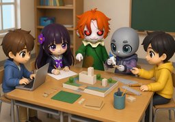 beteiligenのイラスト