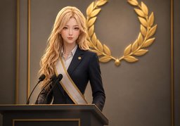 장관のイラスト