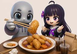 탕수육のイラスト
