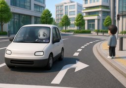 Fahrtrichtungのイラスト