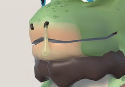 鼻涕のイラスト