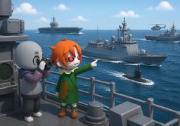 Marineのイラスト