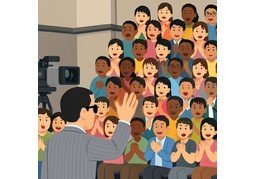 听众のイラスト