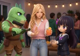 emborracharのイラスト
