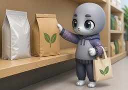 écologiqueのイラスト