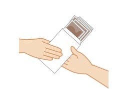 贿赂のイラスト