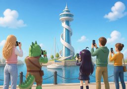Landmarkのイラスト